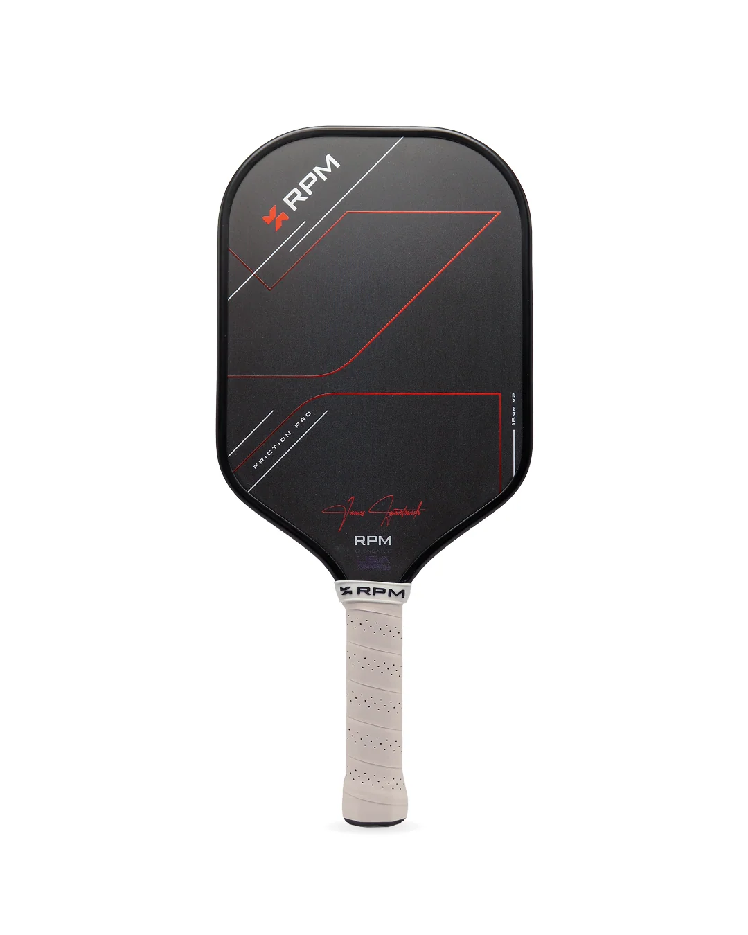 RPM Friction Pro V2 16mm Elongated Pickleball Paddle