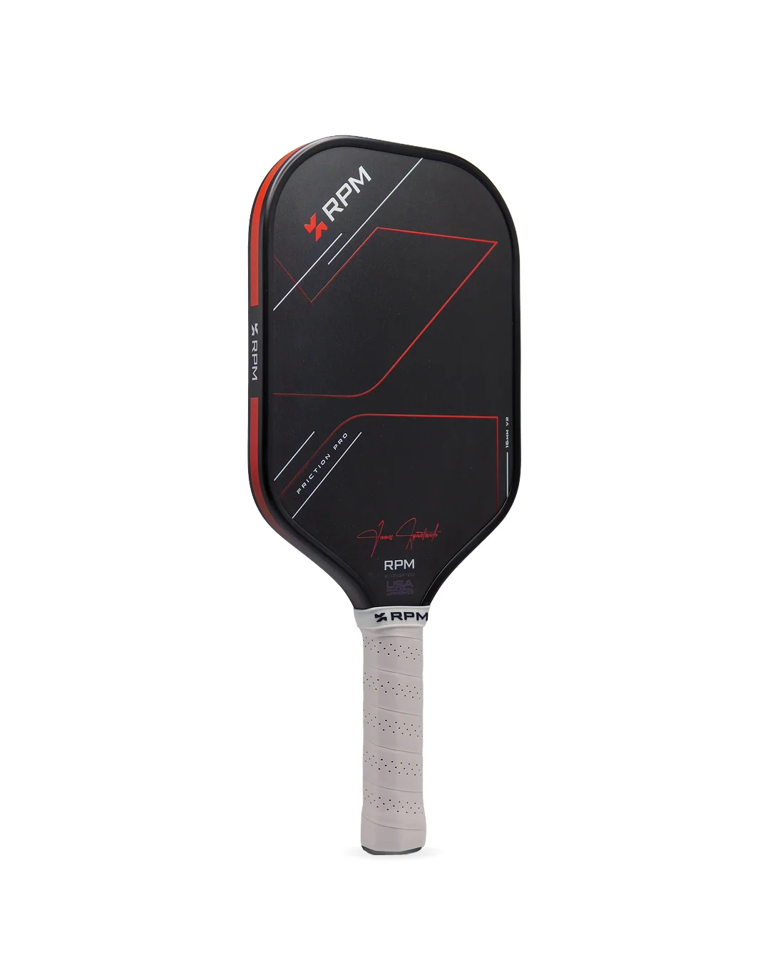 RPM Friction Pro V2 16mm Elongated Pickleball Paddle