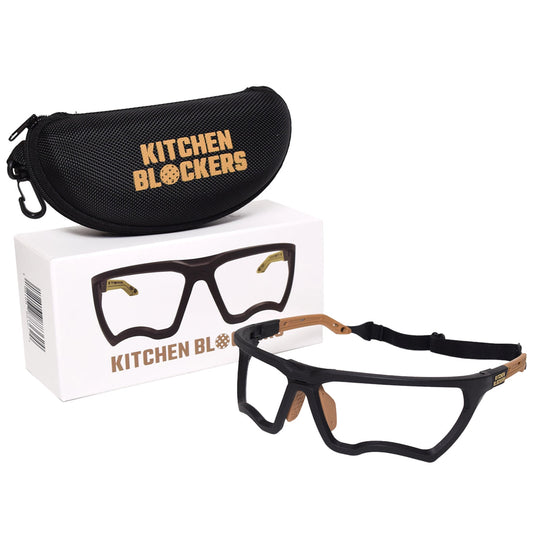 Kitchen Blockers Lensless Protective Eyewear - Black