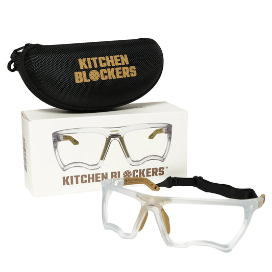 Kitchen Blockers Lensless Protective Eyewear - Clear